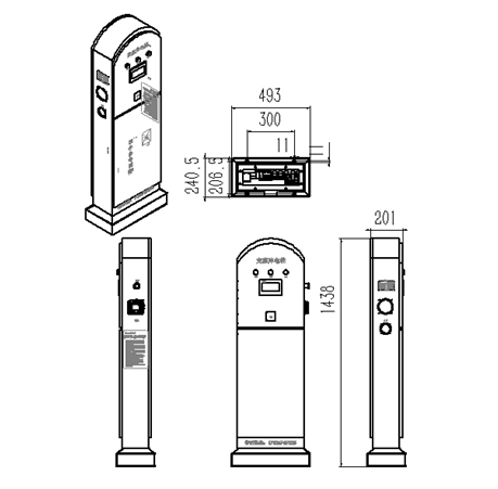 交流碼頭岸電供電樁